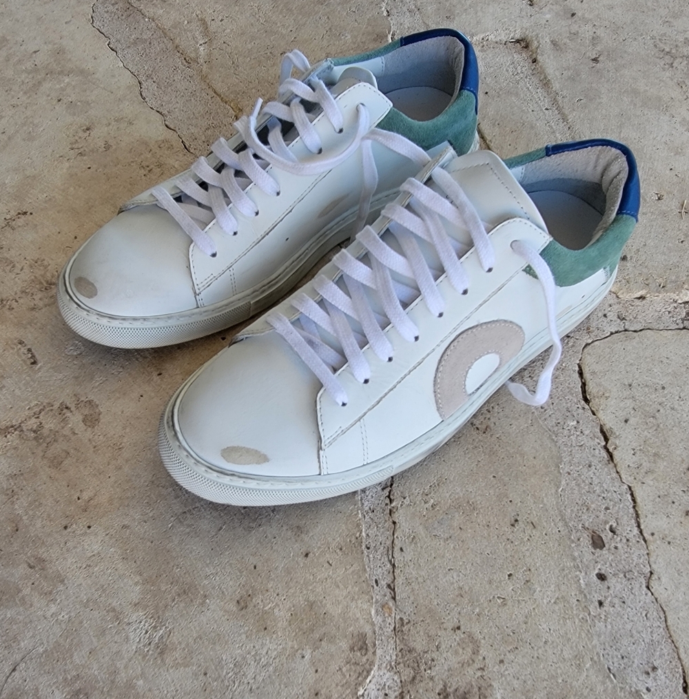 Oliver Cabell White and Leather Men's Sneakers Size 38